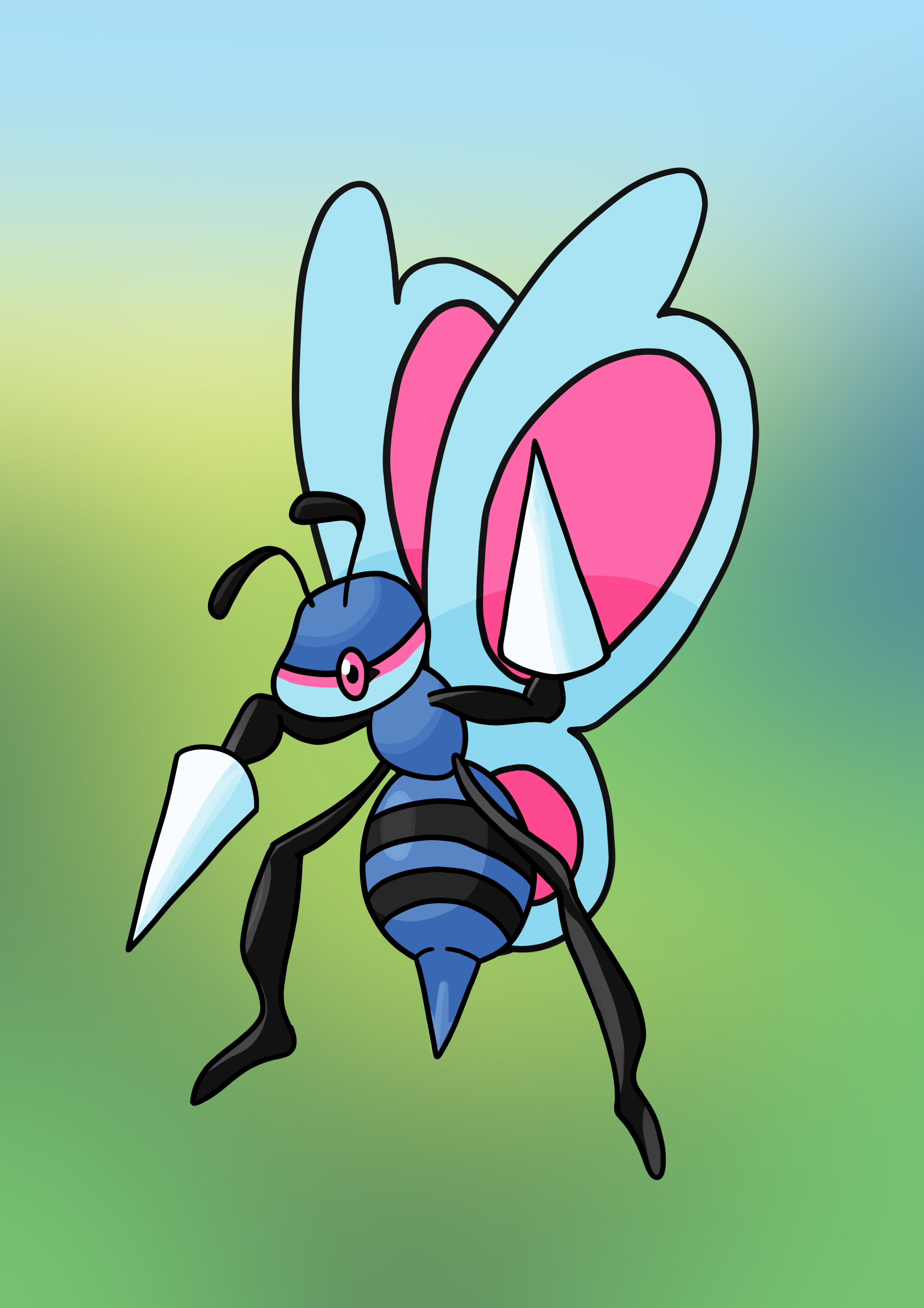 Findrill (Finneon + Beedrill)